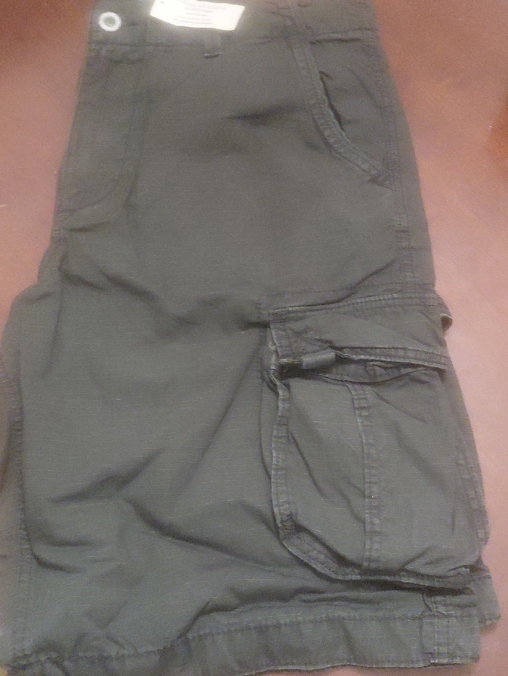 American Eagle Outfitters Blue Gray Shorts. Long Below The Knee